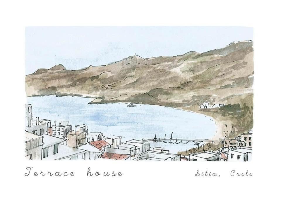 Terrace House Appartement Sitia  Buitenkant foto